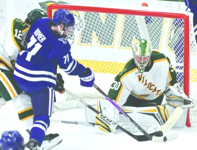 Jump into league play: Hockey Wildcats open CCHA season at No. 11 Augustana tonight